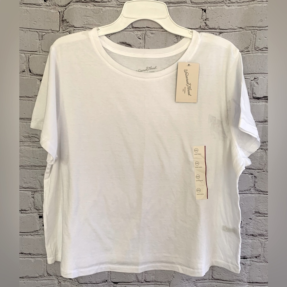 Universal Thread Orange, White, and Olive Tees Bundle - Picture 5 of 8